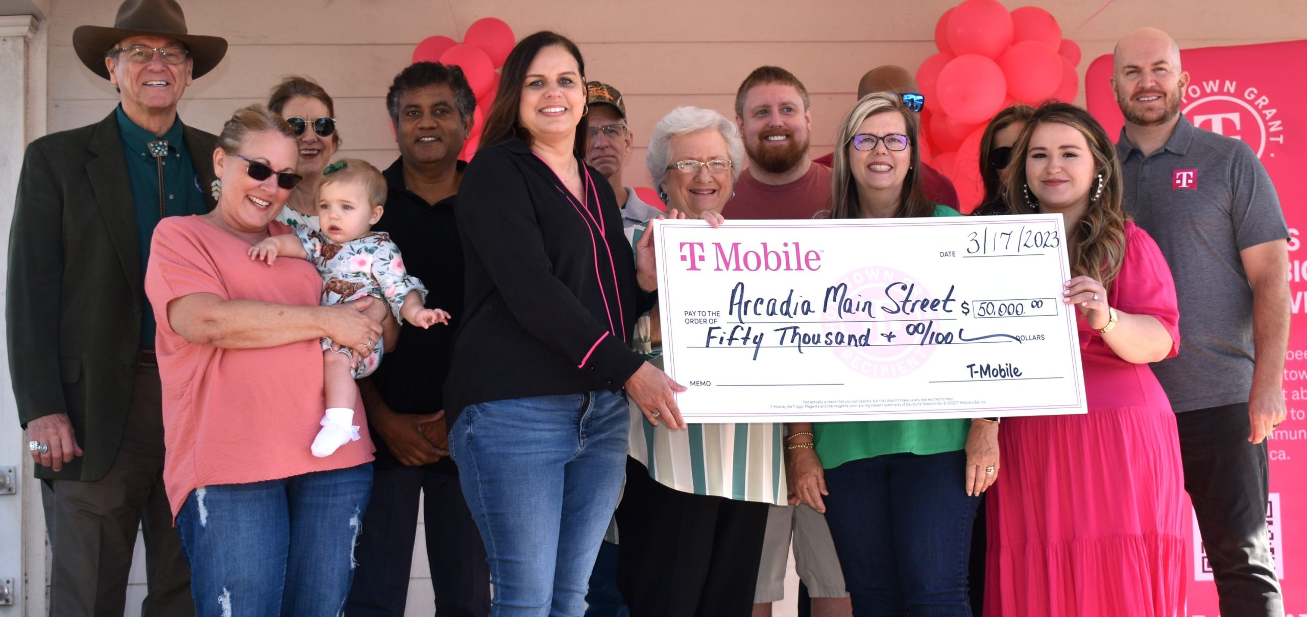 Arcadia Main Street accepts $50K T-Mobile Hometown Grant