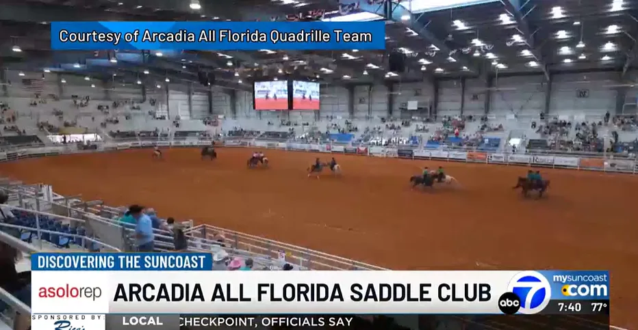 ABC7 Report: Discovering the Square Dancers – on Horseback – on the Suncoast